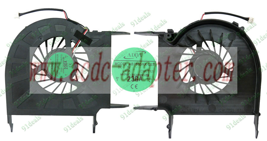 New HP Pavilion AB7805HX-L03 CWUT12 532142-001 532141-001 ADDA New HP Pavilion AB7805HX-L03 CWUT12 532142-001 532141-001 ADDA